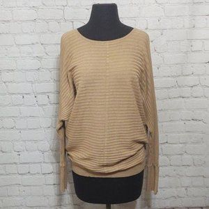 New York and Company Dolman Sweater w/ Tie Wrists